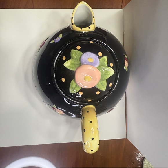 Mary Engelbreit Cottage rose teapot - Picture 12 of 13